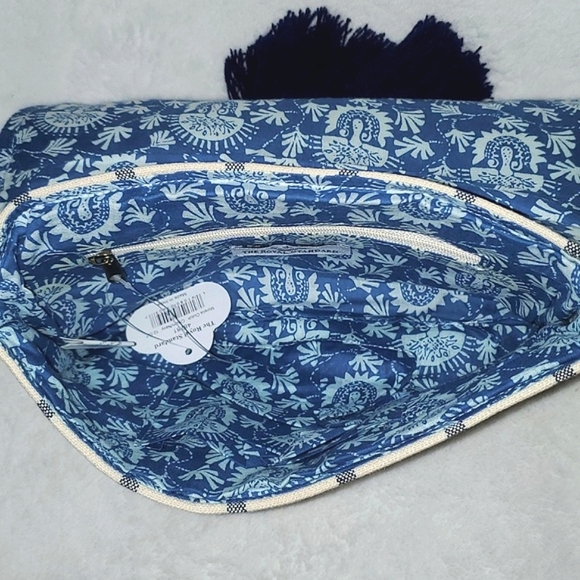 NWT The Royal Standard Cotton Morelia Clutch - Picture 7 of 12